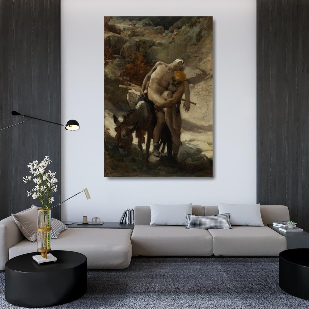 Amazon.com: Aimé Morot 32x48 Huge Gallery Wrapped Canvas Museum